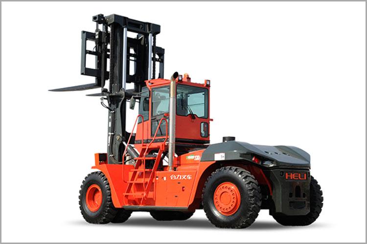 G系列28-32噸內(nèi)燃平衡重叉車的動力部分大多是以往復活塞式內(nèi)燃機為動力