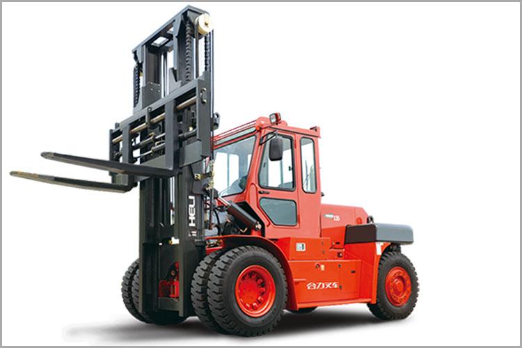 H2000系列 12-13.5噸內燃平衡重叉車是指以柴油,汽油,液化氣等為動力裝置(即配裝發動機的)