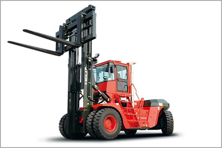 工作裝置的至大起升高度應該符合原設計要求，濟寧叉車的工作裝置的至大起升速度，應不小于原設計的九成，門架的前、后傾角，應該符合原設計要求